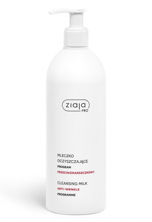 pro anti-wrinkle programme cleansing milk 500 ml ziaja - Ziaja